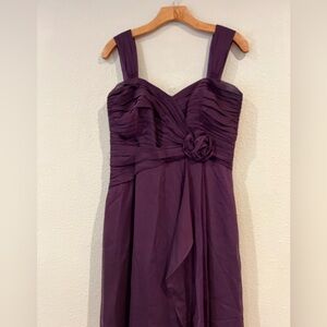 Women’s Bari Jay Size 6 Purple eggplant Evening Prom Gown whimsigoth dress